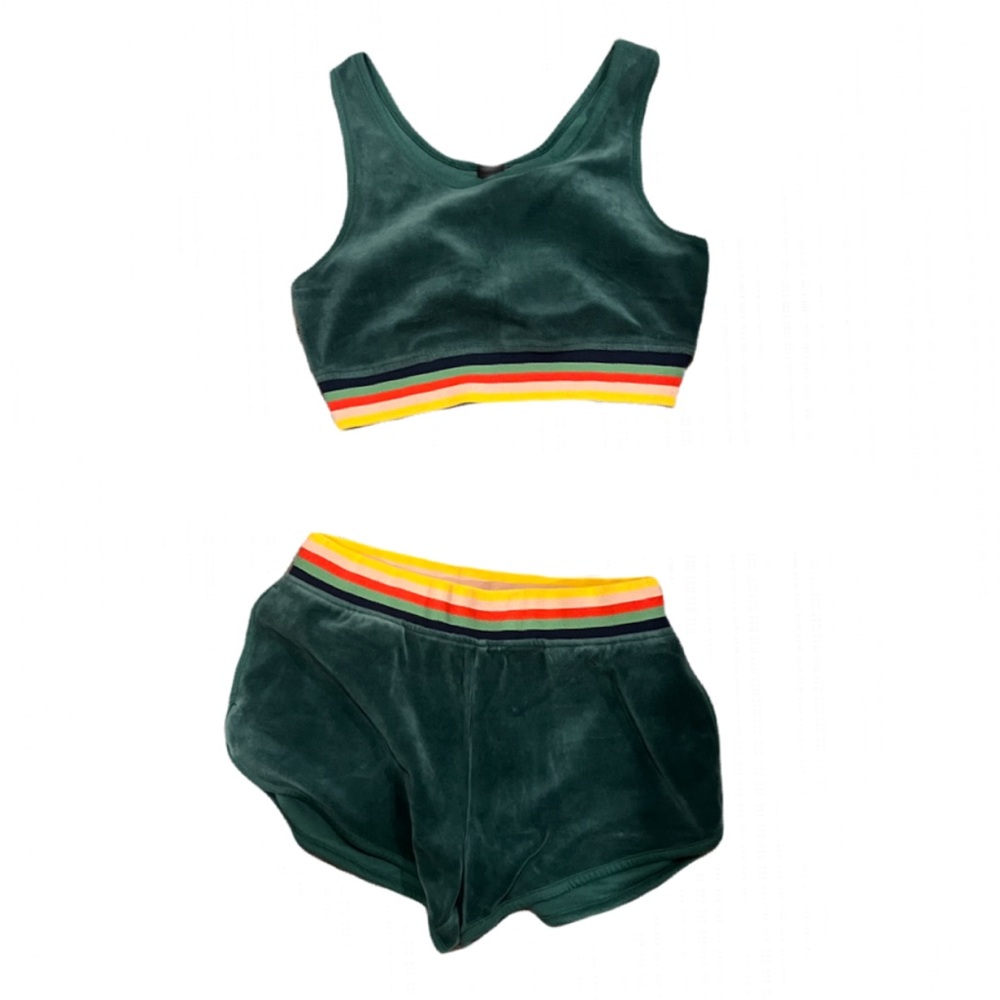 Wild Fable Terrycloth 2 Piece Athletic Set